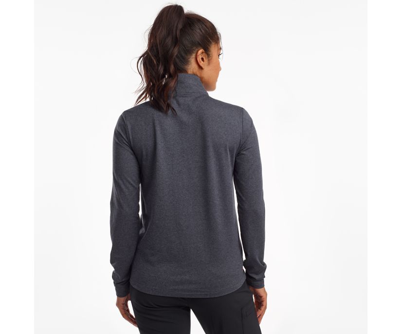 Saucony Sunday 1/4 Zip Women's Jackets Blue | Canada 341EBCX